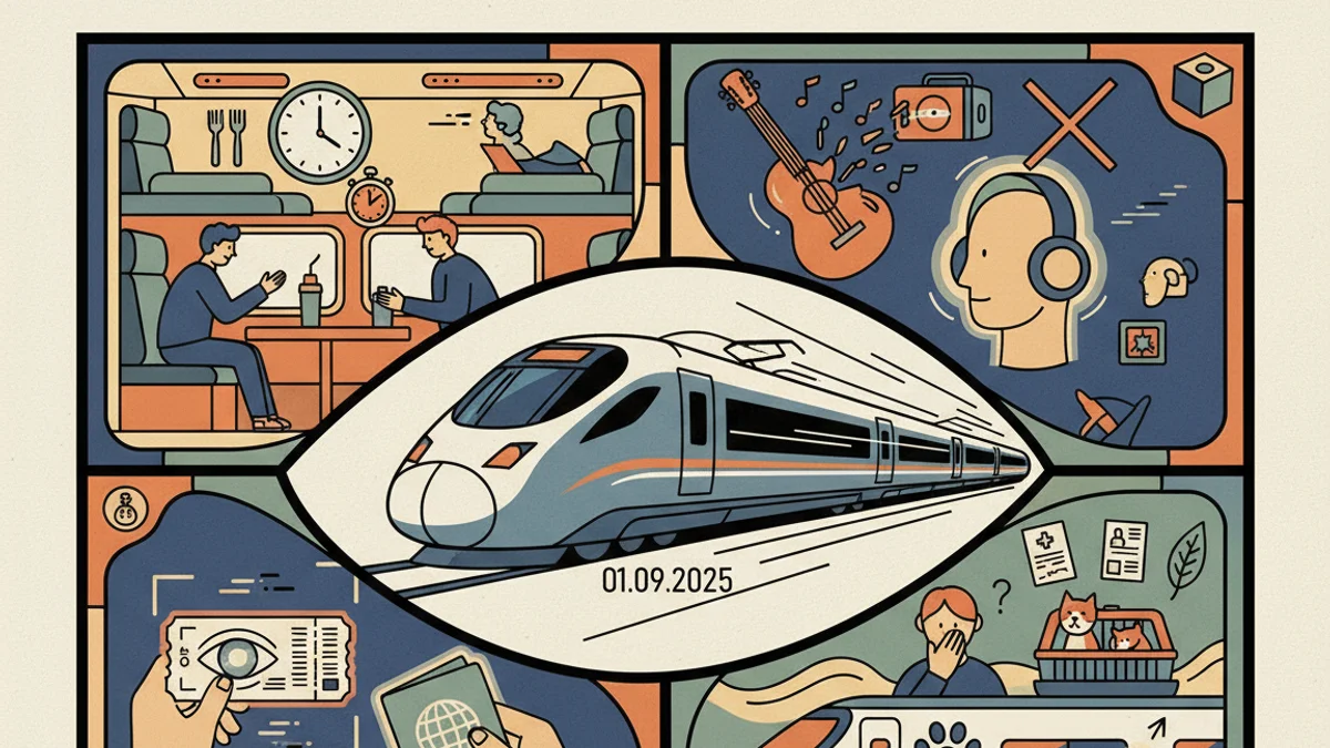 Анализ новых правил железнодорожных перевозок с 1 сентября 2025 года