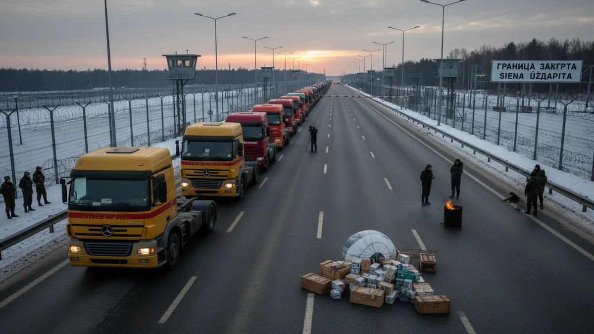 Госпогранкомитет Белоруссии представил доклад Лукашенко о ситуации на литовской границе